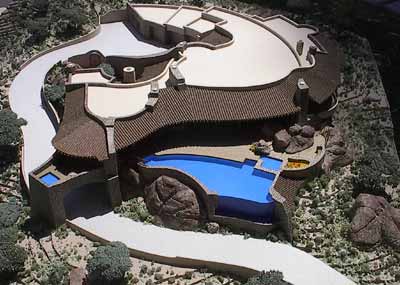 Craig E. Brown Lot 161 Desert Mountain Study Model by Upscale Architectural Models, Inc.