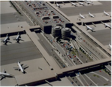 Phoenix Sky Harbor International Airport, Terminal 4, Model by Upscale Architectural Models, Inc.